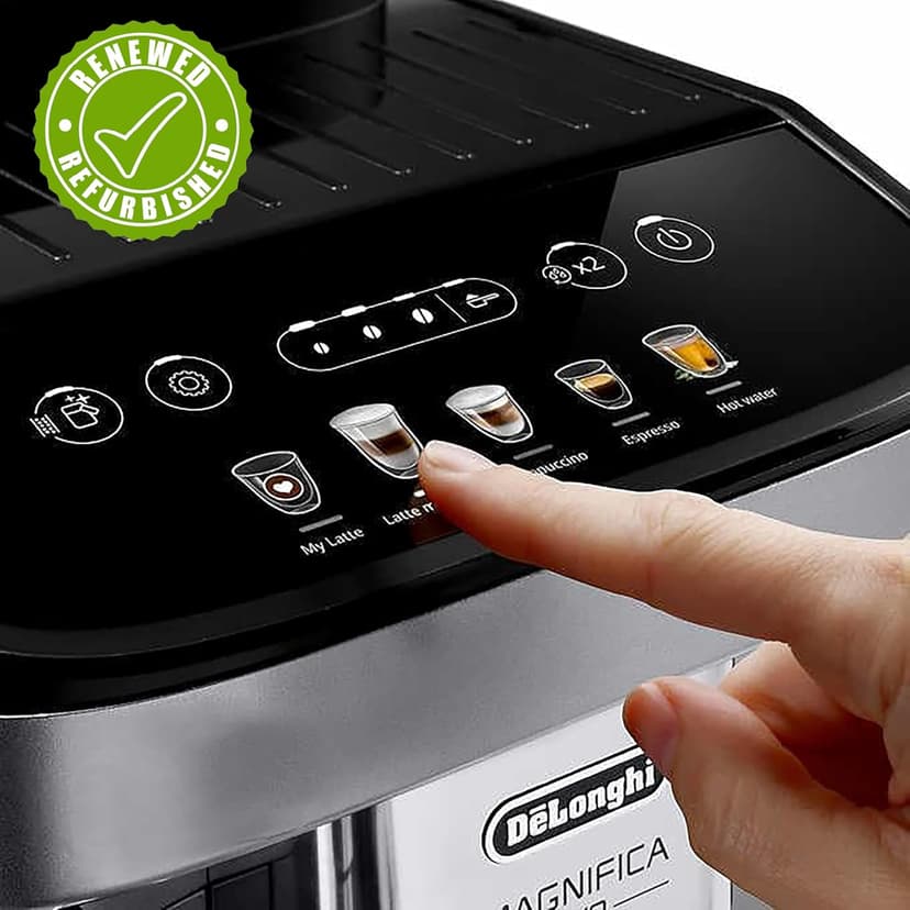 De'Longhi Magnifica Evo Espresso Machine with Automatic Frother, 5 Recipes, ECAM29063SB (Renewed)