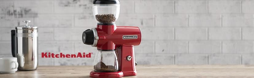 KitchenAid KCG0702CS Burr Coffee Grinder, Contour Silver