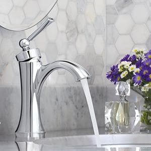 Moen 4500ORB Wynford One Handle Single Hole Traditional Bathroom Faucet, Oil-Rubbed Bronze