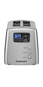 Cuisinart CPT-620 2-Slice Custom Select Toaster, Stainless Steel