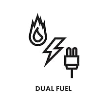 ZLINE 30 Inch 4.0 Cubic Foot Stainless Steel Dual Fuel Range with 4 Burner Porcelain Cooktop, Gas Stove, Cast Iron Grill, and Electric Convection Oven