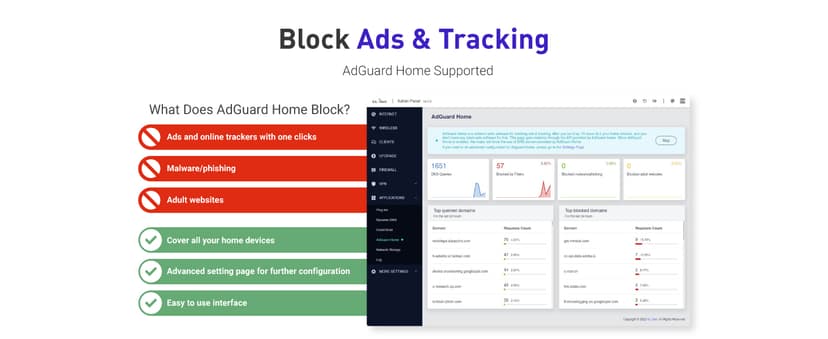 GL.iNet GL-MT6000 (Flint 2) WiFi 6 High Speed Gaming Routers for Wireless Internet, 2 x 2.5G Ethernet Ports for Fiber Optic Modem, Long Range Computer VPN WiFi Router, Home & Business