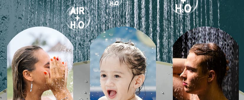 Full Body Rain Shower System - 16inch Matte Black LED Rain Shower Thermostatic Faucet Set - Spray Jet with On-off Switch, Can Run Together