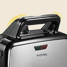 Waffle Makers, 3-in-1 Waffle Iron Panini Press Sandwich Maker with Removable Plates, 5-gears Temperature Control Non Stick Coating Cool Touch Handle Anti-skid Feet for Breakfast 1200W 120V