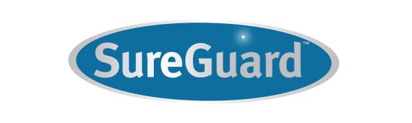 SureGuard Queen Size Mattress Protector - 100% Waterproof, Hypoallergenic - Premium Fitted Cotton Terry Cover White