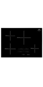 FORNO Galiano Dual Fuel 36" Inch. Freestanding Range 6 Sealed Brass Burners Cooktop - 5.36 Cu. Ft. Convection Electric Oven - Stainless Steel Stove Range Heavy Duty Cast Iron Grates