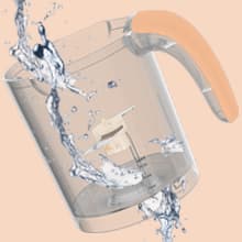 Baby Food Maker Chopper Grinder - Mills and Steamer 8 in 1 Processor for Toddlers - Steam, Blend, Chop, Disinfect, Clean, 20 Oz Tritan Stirring Cup, Touch Control Panel, Auto Shut-Off, 110V Only