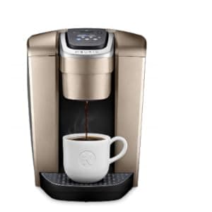 Keurig K-Elite Single Serve K-Cup Pod Coffee Maker, with Strength and Temperature Control, Iced Coffee Capability, 8 to 12oz Brew Size, Programmable, Brushed Silver