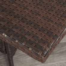 Christopher Knight Home 298192 Spanish Bay Acacia Wood Outdoor Dining Table | Perfect for Patio | with Teak Finis, Brown