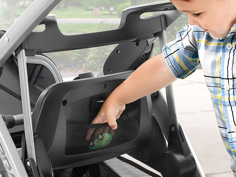 Chicco BravoFor2 Standing/Sitting Double Stroller - Iron | Black/Grey