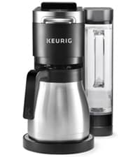 Keurig K-Supreme Single Serve K-Cup Pod Coffee Maker, MultiStream Technology, 4 Brew Sizes, 66oz Dual-Position Removable Reservoir, Gray