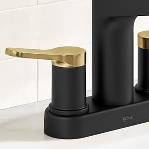 KRAUS Indy Single Handle One Hole Bathroom Sink Faucet in Spot-Free Brushed Nickel, KBF-1411SFBN