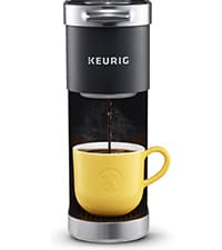Keurig K-Mini Single Serve K-Cup Pod Coffee Maker, 6 to 12oz Brew size, with Cord Storage, Perfect for Small Spaces, Black