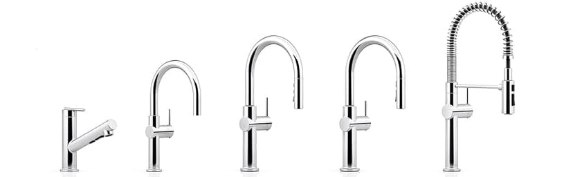 KOHLER 22972-2MB Crue Pull Down Kitchen Faucet, Pull-Down Sprayer, Vibrant Brushed Moderne Brass