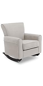 Delta Children Lancaster 4-in-1 Convertible Baby Crib, Bianca White