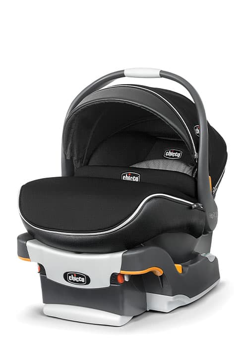 Chicco KeyFit® 30 Infant Car Seat and Base, Rear-Facing Seat for Infants 4-30 lbs., Infant Head and Body Support, Compatible with Chicco Strollers, Baby Travel Gear | Orion/Grey