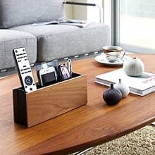 Yamazaki Home Plain Freestanding Coat Hanger Rack With Wooden Hooks, Space Saving, 70" - Steel