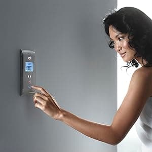 Kohler K-527-1SN Digital Shower 2-Outlet Interface Control Satin Nickel/Nickel