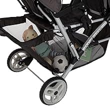 Graco DuoGlider Double Stroller | Lightweight Double Stroller with Tandem Seating, Glacier
