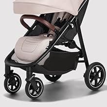 Baby Jogger City Mini Air Lightweight Stroller - All-Terrain Wheel Suspension Adjustable Seat with Calf Support Compact Fold