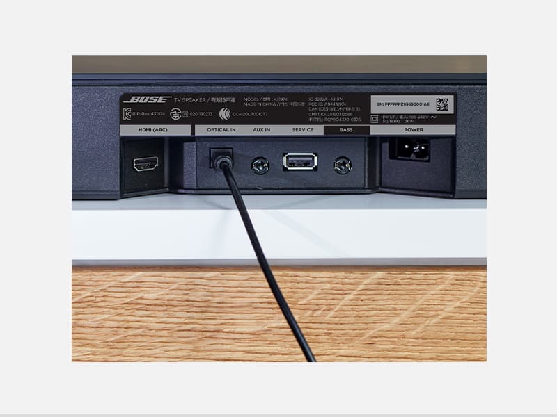 Bose TV Speaker - Soundbar for TV with Bluetooth and HDMI-ARC Connectivity, Black, Includes Remote Control