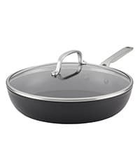 KitchenAid Hard Anodized Induction Nonstick Cookware Pots and Pans Set, 10 Piece, Matte Black