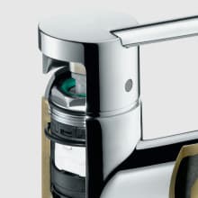 hansgrohe Joleena Transitional 1-Handle 1 8-inch Tall Bathroom Sink Faucet in Brushed Nickel, 04771820, 1.2 GPM