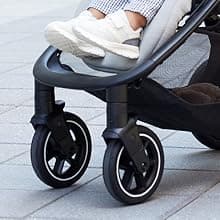 Baby Jogger City Mini Air Lightweight Stroller - All-Terrain Wheel Suspension Adjustable Seat with Calf Support Compact Fold