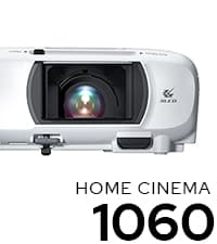 Epson Home Cinema 1060 Full HD 1080p 3,100 Lumens Color Brightness (Color Light Output) 3,100 Lumens White Brightness (White Light Output) 2x Hdmi (1x Mhl) Built-in Speakers 3lcd Projector
