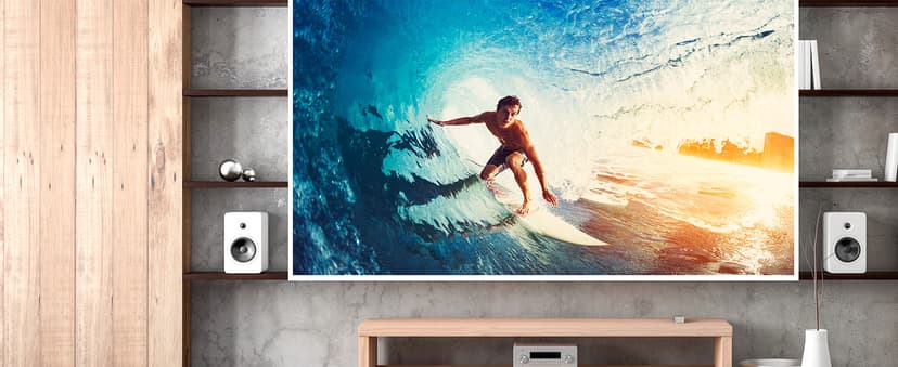 Epson Home Cinema 880 3-chip 3LCD 1080p Projector, 3300 lumens Color and White Brightness, Streaming and Home Theater, Built-in Speaker, Auto Picture Skew, 16,000:1 Contrast, HDMI 2.0, White