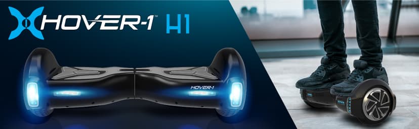 Hover-1 H1 Electric Self Balancing Hoverboard with 9 mph Max Speed, Dual 200W Motors, 9 Mile Range, and 6.5” Wheels Self Balancing Scooter