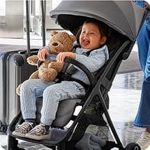 Graco Ready2Jet Compact Stroller – Overhead Friendly Compact Travel Stroller with Automatic Fold, Kingston