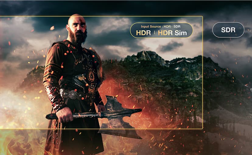 Optoma UHD35X Technology 3600-Lumen UHD 4K DLP Projector - White