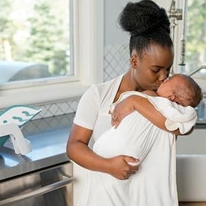 The First Years 4-in-1 Reclining Baby Bathtub - Adjustable Recline for Custom Comfort for Newborn to Toddler - All-in-1 Baby Bath Seat Adjusts as Baby Grows - Ages 0 to 24 Months