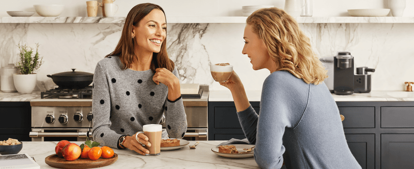 Keurig K-Cafe Single-Serve K-Cup Coffee Maker, Latte Maker and Cappuccino Maker, Comes with Dishwasher Safe Milk Frother, Coffee Shot Capability, Compatible with all Keurig K-Cup Pods, Dark Charcoal