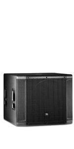 JBL Professional SRX818SP Portable, Active, Amplified, Powered 18 Inch Subwoofer System. 1000 Watt Peak Crown Amplifier. DJ, PA, Stage. Black