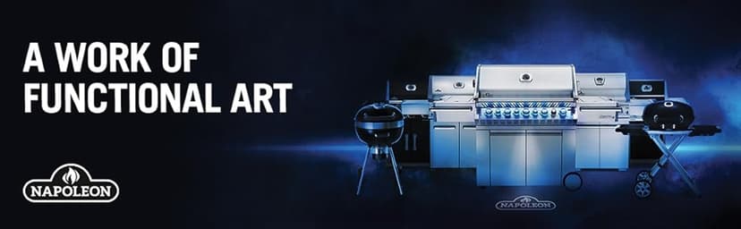 Napoleon TravelQ PRO285X Portable Propane Gas Grill with Foldable Scissor Cart, Black, 2 Burners, Tailgating, Camping, and Small Outdoor Spaces