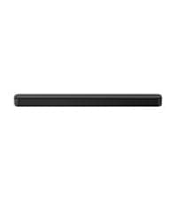 Sony S100F 2.0ch Soundbar with Bass Reflex Speaker, Integrated Tweeter and Bluetooth, (HTS100F), easy setup, compact, home office use with clear sound black