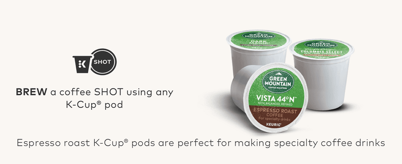 Keurig K-Cafe Single-Serve K-Cup Coffee Maker, Latte Maker and Cappuccino Maker, Comes with Dishwasher Safe Milk Frother, Coffee Shot Capability, Compatible with all Keurig K-Cup Pods, Dark Charcoal