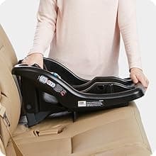 Graco SnugRide Lite LX Infant Car Seat, Rear-Facing, Lightweight, Adjustable Base, Easy Install, Studio