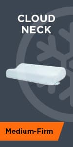 Tempur-Pedic TEMPUR-Ergo Neck Pillow, Large Profile, White