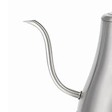 Bodum 27oz Bistro Gooseneck Electric Water Kettle, Pour Over Coffee & Tea, Stainless Steel, Matte Black