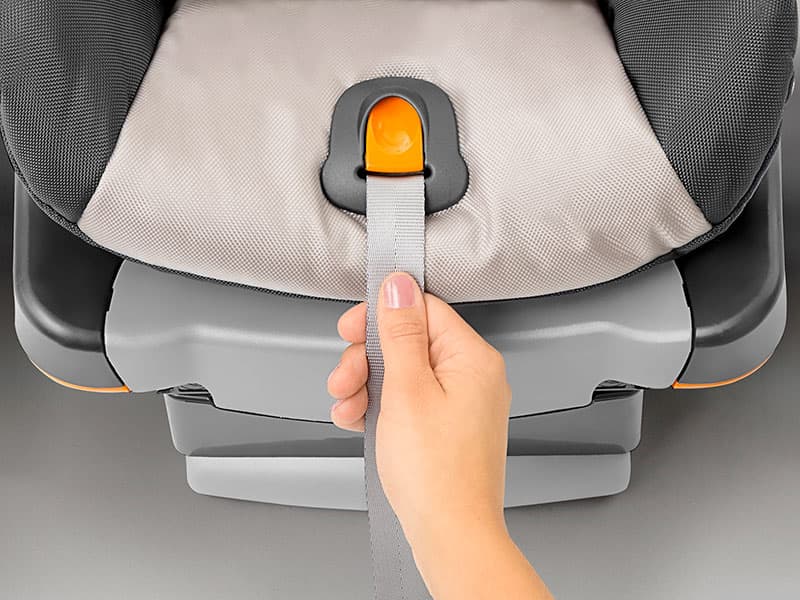 Chicco KeyFit® 30 Infant Car Seat and Base, Rear-Facing Seat for Infants 4-30 lbs., Infant Head and Body Support, Compatible with Chicco Strollers, Baby Travel Gear | Orion/Grey