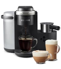 Keurig K-Supreme Single Serve K-Cup Pod Coffee Maker, MultiStream Technology, 4 Brew Sizes, 66oz Dual-Position Removable Reservoir, Gray