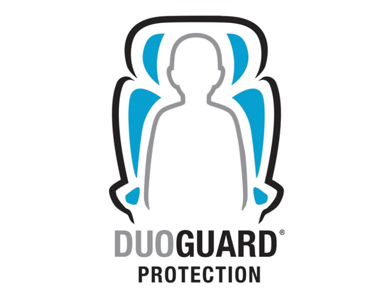 Chicco MyFit® Harness + Booster Car Seat, Forward-Facing 5-Point Harness Car Seat and High Back Booster Seat, for Children 25-100 lbs. | Fathom/Grey/Blue