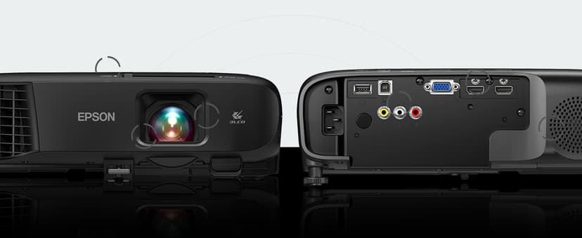 Epson Pro EX9240 3-Chip 3LCD Full HD 1080p Wireless Projector, 4,000 Lumens Color Brightness, 4,000 Lumens White Brightness, Miracast, 2 HDMI Ports, Built-in Speaker, 16,000:1 Contrast Ratio