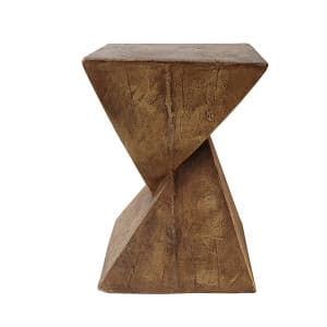 Christopher Knight Home Manuel Light-Weight Concrete Accent Table, Natural, 12.5D x 12.5W x 17.75H in