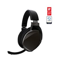 ASUS Gaming Headset ROG DELTA | Headset with Mic and Hi-Res ESS Quad-DAC | Compatible Gaming Headphones for PC, Mac, PS4, Xbox One | Aura Sync RGB Lighting,Black