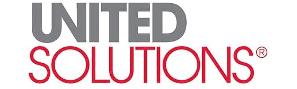 United Solutions 32 Gallon Wheeled Outdoor Garbage Can with Attached Snap Lock Lid and Heavy-Duty Handles, Black, Heavy-Duty Construction, Perfect Backyard, Deck, or Garage Trash Can, 2 Pack