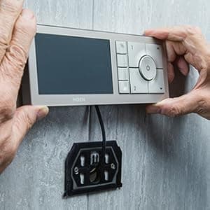 Moen Matte Black Smart Shower 4-Outlet Digital Shower Controller for Thermostatic Shower Valve, TS3304BL